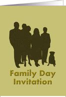 Family Day Invitations from Greeting Card Universe