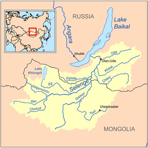 Selenga River | Geology Page