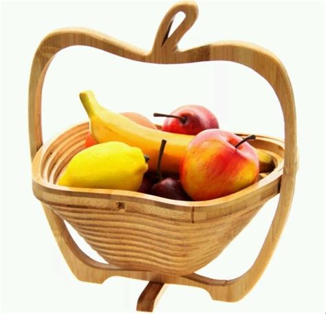 Wooden Apple Fruit Basket at Rs 495/piece in Agartala | ID: 22087704397