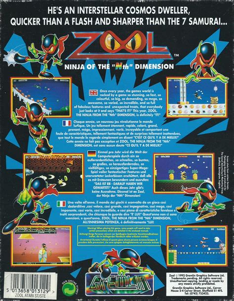 Zool: Ninja of the "Nth" Dimension Box Shot for PC - GameFAQs