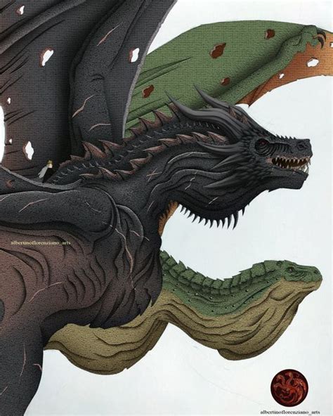 John Albert Florendo on Instagram: "This is my take on the greatest Targaryen dragon himself ...