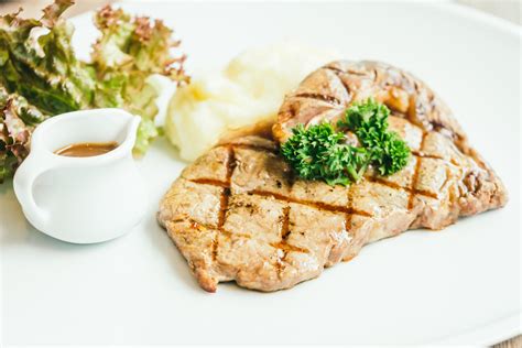 Grilled beef steak with sauce 2265640 Stock Photo at Vecteezy