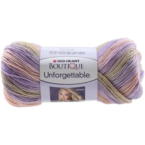 Red Heart Boutique Unforgettable Yarn in Springtime Self