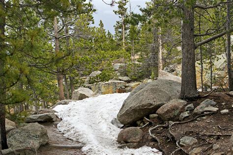 Hiking trail covered by snow Photograph by Vaclav Mach - Pixels