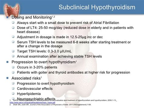 Hypothyroidism --a clinical perspective