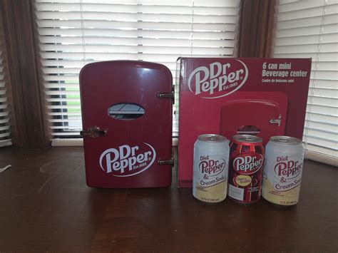 Dr. Pepper Mini Fridge from Walmart. Just got it today for only $29.99 ...