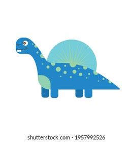 Dinosaur Blue Color Vector File You Stock Vector (Royalty Free) 1957992526 | Shutterstock