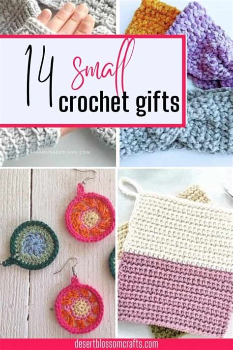 14+ Small Crochet Gifts to Make Last Minute