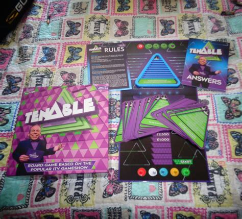 Tenable Board Game Based on the Popular TV Game Show Warwick Davis Inc ...