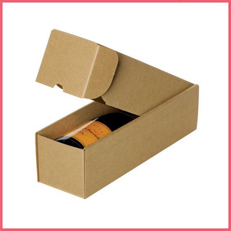 Corrugated Wine Shipping Boxes One Bottle