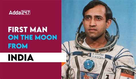 First Man on the Moon from India, Know the Name