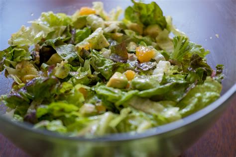 Red Leaf Lettuce Salad with Poppyseed Dressing - Seasoned with Sunshine