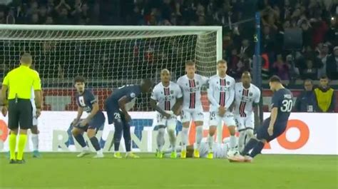 Lionel Messi scores stunning free-kick for PSG as red-hot form ...