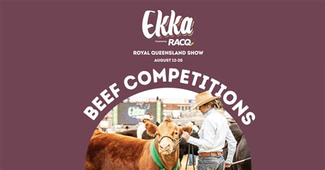 Ekka 2023 - Beef Competitions