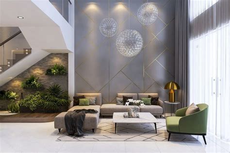 double height living rooms - Google Search | Luxury living room, Living room decor grey walls ...