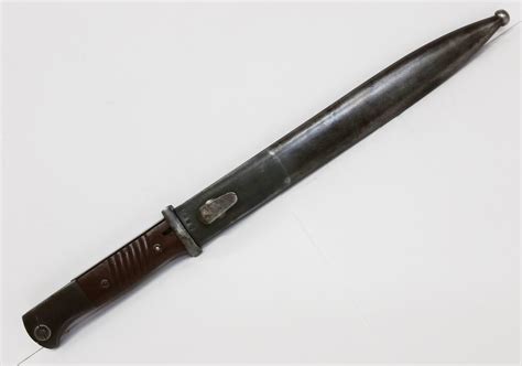 Sold Price: WWII German Mauser K98k Bayonet with Scabbard - January 6, 0120 12:00 PM EST