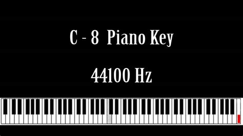 C - 8 Piano Key Note Sound Effect Free High Quality Sound FX - YouTube