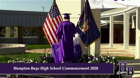 Hampton Bays High School Commencement 2020 - YouTube