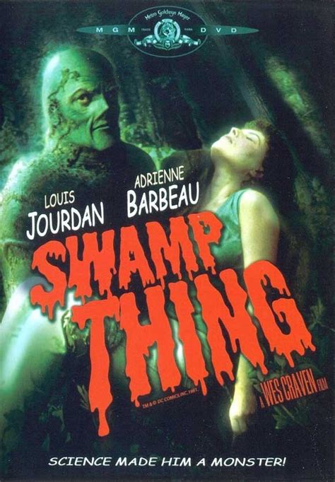 Swamp Thing (1982) | Swamp thing 1982, Best horror movies, Horror movie art