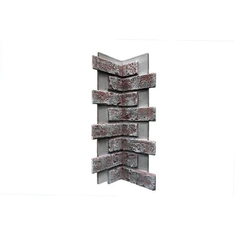 GenStone Chicago Brick 22.5 in. x 7 in. Brick Veneer Siding Inside ...