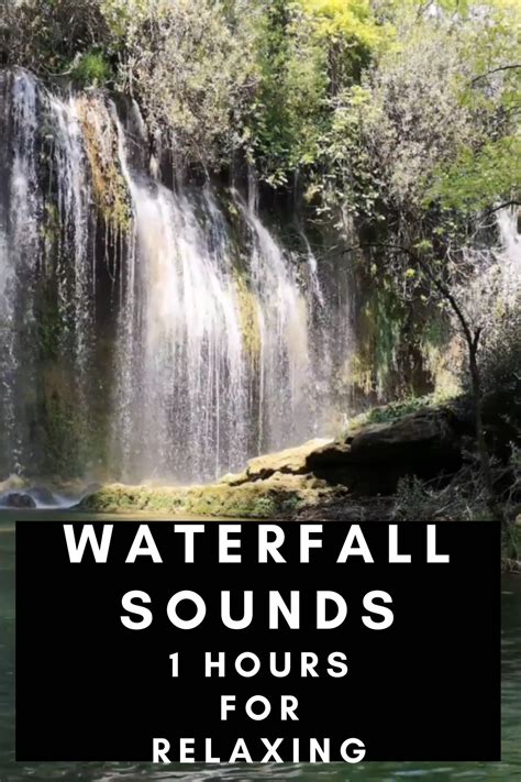 Waterfall Sounds for Sleeping, Waterfall Sounds 1 Hour for Relaxing ...