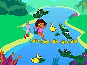 Play Dora the Explorer: Crocodile Lake game online - Y8.COM