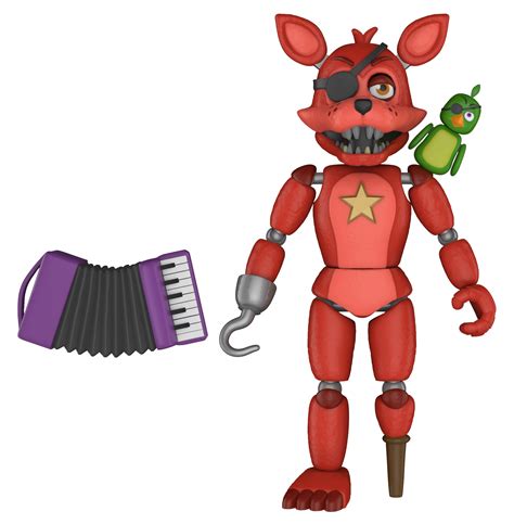 Buy Funko Action Figure: Five Nights at Freddy's (FNAF) Pizza Sim: Rockstar Foxy Collectible ...