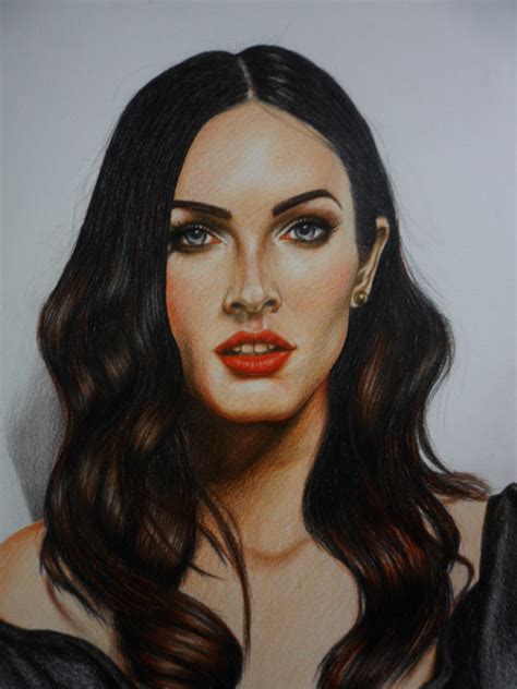 Megan Fox Drawing - Megan Fox Fan Art (28013408) - Fanpop