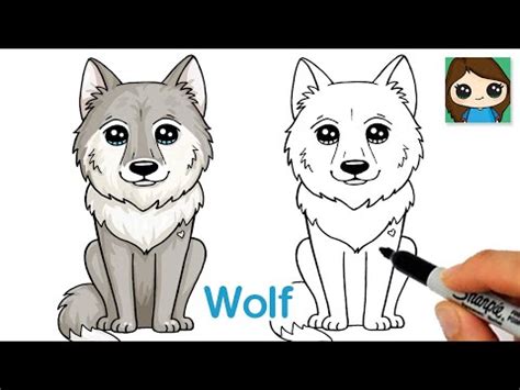 Wolf Tekenen Makkelijk (Met videouitleg)