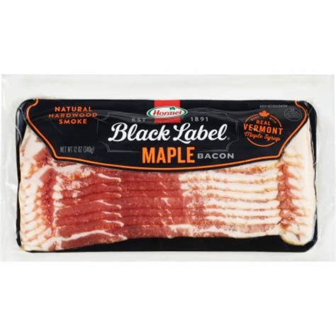 Hormel® Black Label Maple Bacon, 12 oz - Fry’s Food Stores