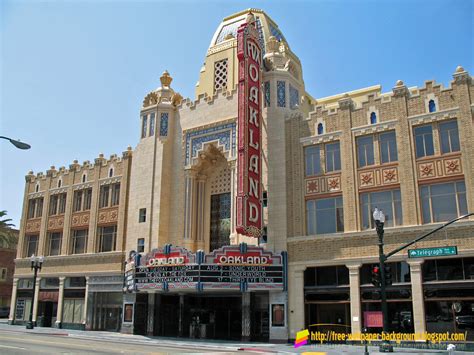 Desktop Backgrounds Wallpapers: Picture of Fox Oakland Theater