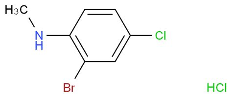 N-Methyl 2-bromo-4-chloroaniline, HCl 1199773-47-1 wiki