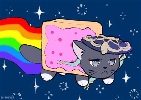 Genshin impact :: Genshin Impact (Геншин Импакт) :: rewuyuu :: memes :: Nyan Cat :: rewuyuu ...