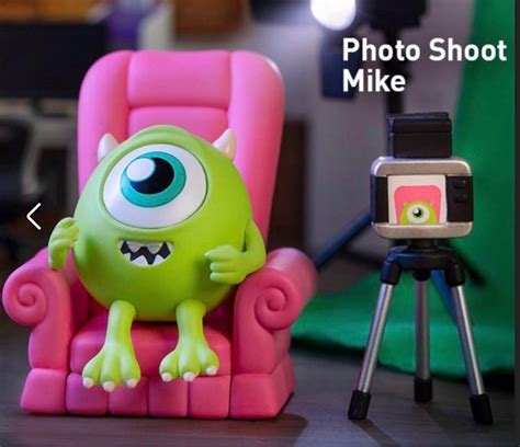 POP MART Disney/Pixar Monsters University Oozma Kappa Fraternity Series - Photo Shoot Mike ...