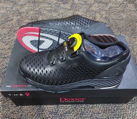 Sale!!! Dexter THE C9 Lazer Black Wide BOA Bowling Ball Shoes, Sports ...