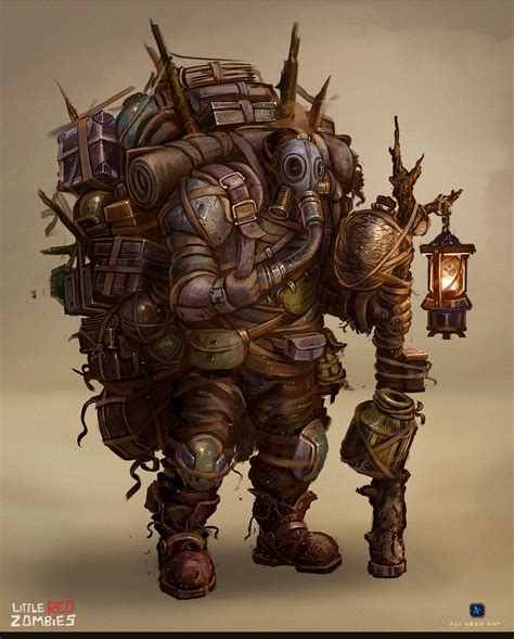 ArtStation - POST APOCALYPTIC CHARACTER CONCEPT DESIGN, ALI ABED | Post apocalypse, Post ...