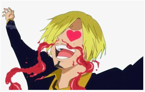 Sanji's Nosebleed - Sanji One Piece Mimisan PNG Image | Transparent PNG ...