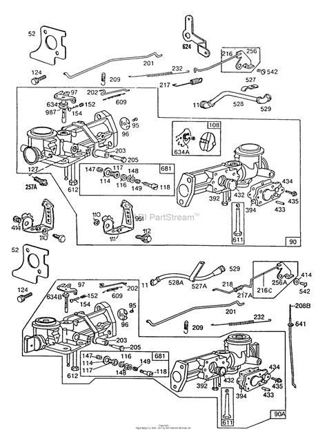 Parts Of A Carburetor Diagram