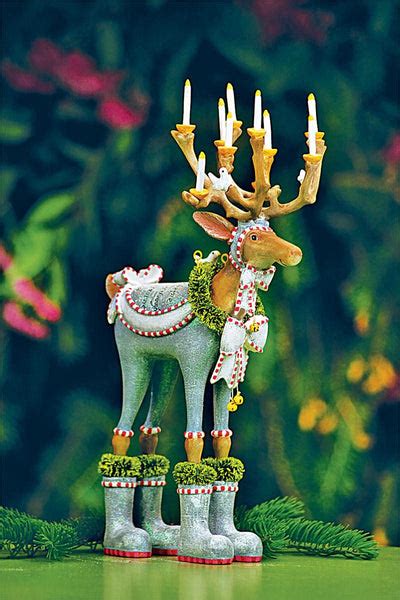 Patience Brewster Dasher Reindeer Figurine - TheHolidayBarn.com