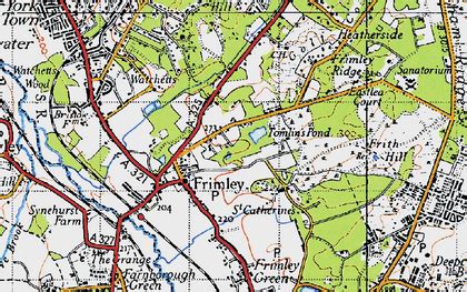 Frimley Park Map