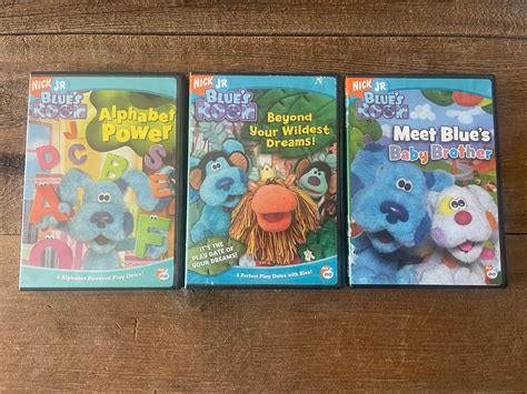 Blue's Clues Dvds // You Choose // Blue's Room // Early 2000's - Etsy