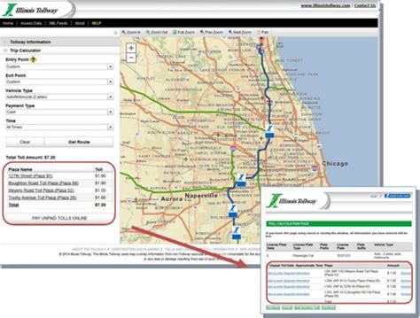 Illinois Tollway Launches Interactive Map To Calculate Unpaid Tolls ...