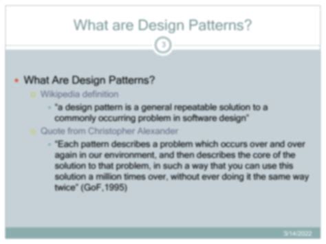 SOLUTION: Design patterns - Studypool