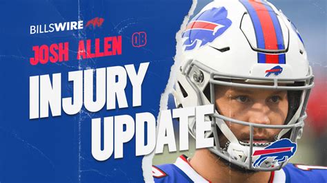 Sean McDermott updates Josh Allen, other Buffalo Bills injuries