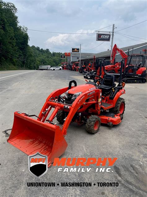 KUBOTA BX1880 WITH 54" DECK AND QA FRONT LOADER SN:14236