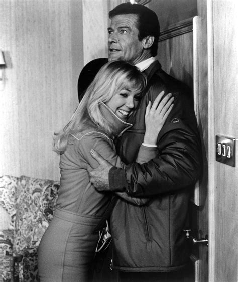 Roger Moore and Lynn Holly Johnson as Bibi Dahl (2082x2471 pixels ...