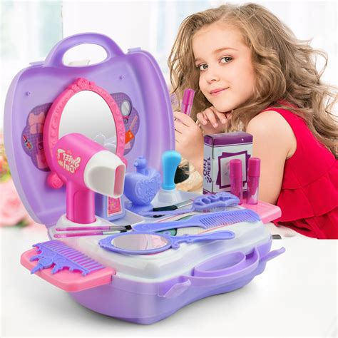 Pretend Play Cosmetic Princess Makeup Toy Set Kit for Girls Kids Beauty Toys | eBay