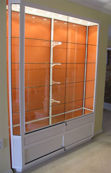 Glass Merchandise Display Case • Display Cabinet