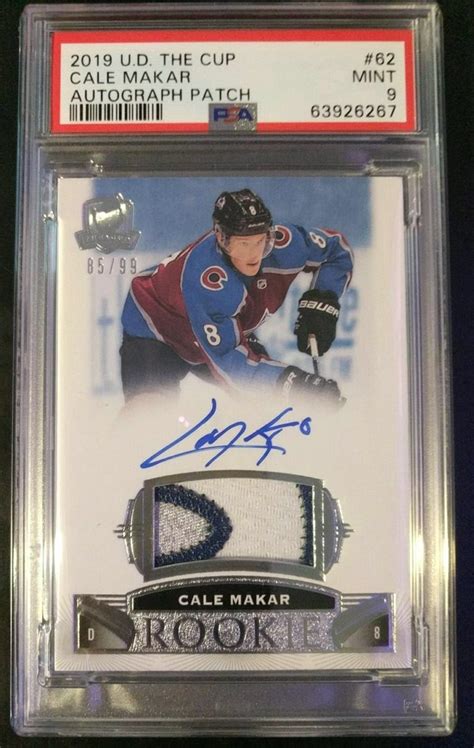 Cale Makar Rookie Card Sales, Hottest eBay Auctions