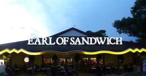 The Global Gastronomette: Earl of Sandwich, Downtown Disney